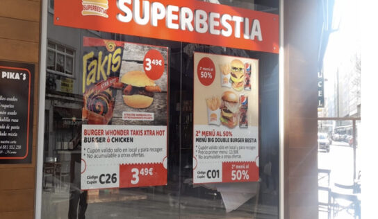Superbestia, una franquicia de comida gigante que arrasa en España