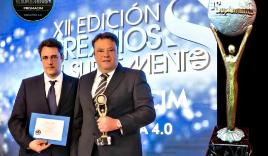 PRISMACIM recibe el galardón como mejor empresa de la Industria 4.0 en los Premios Nacionales El Suplemento