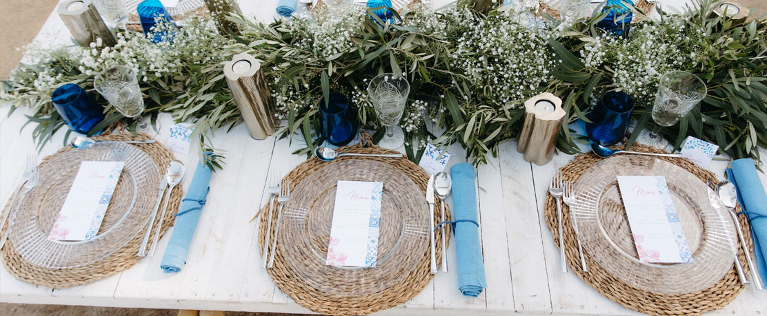 Una boda al aire libre