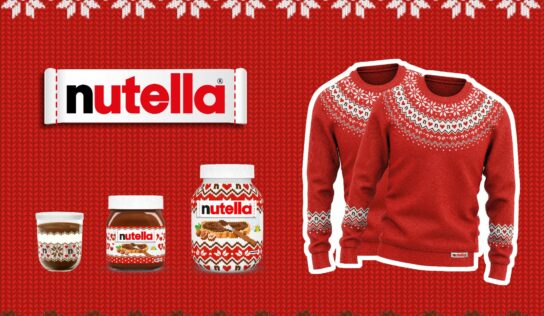 Nutella recuerda a todos que lo más bonito de la Navidad está en compartirla
