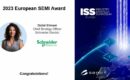 SEMI Europe premia a Schneider Electric y a los líderes de ASM por su extraordinaria contribución a la industria de semiconductores
