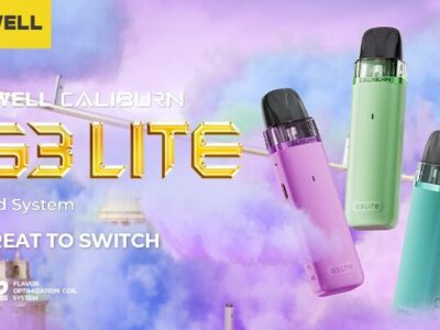 UWELL presenta CALIBUR G3 LITE y GPP (Plataforma G Pod)