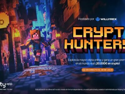 Brighty App se asocia con Willyrex para un concurso de Minecraft con premios en Bitcoin
