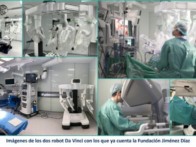 La Fundación Jiménez Díaz se convierte en el primer centro de la Comunidad de Madrid en contar con dos robots Da Vinci Xi