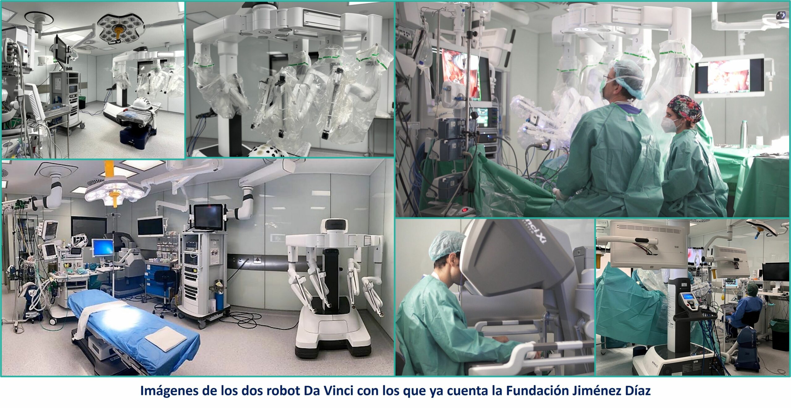 2024 10 24 Imgenes de los dos robot Da Vinci con los que ya cuenta la Fundacin Jimnez Daz scaled