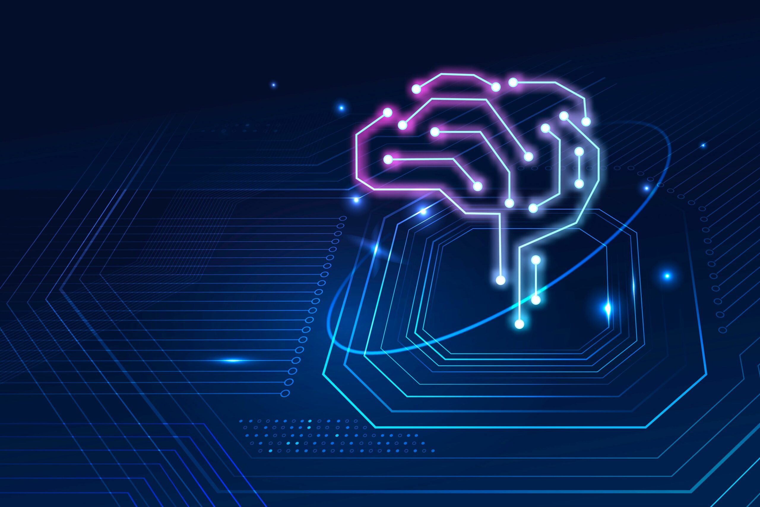 ai technology brain background digital transformation concept scaled