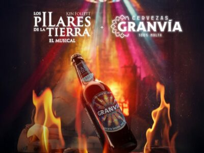 Cervezas Gran Vía se une a ‘Pilares de la tierra, el musical’ con una edición especial de su botella
