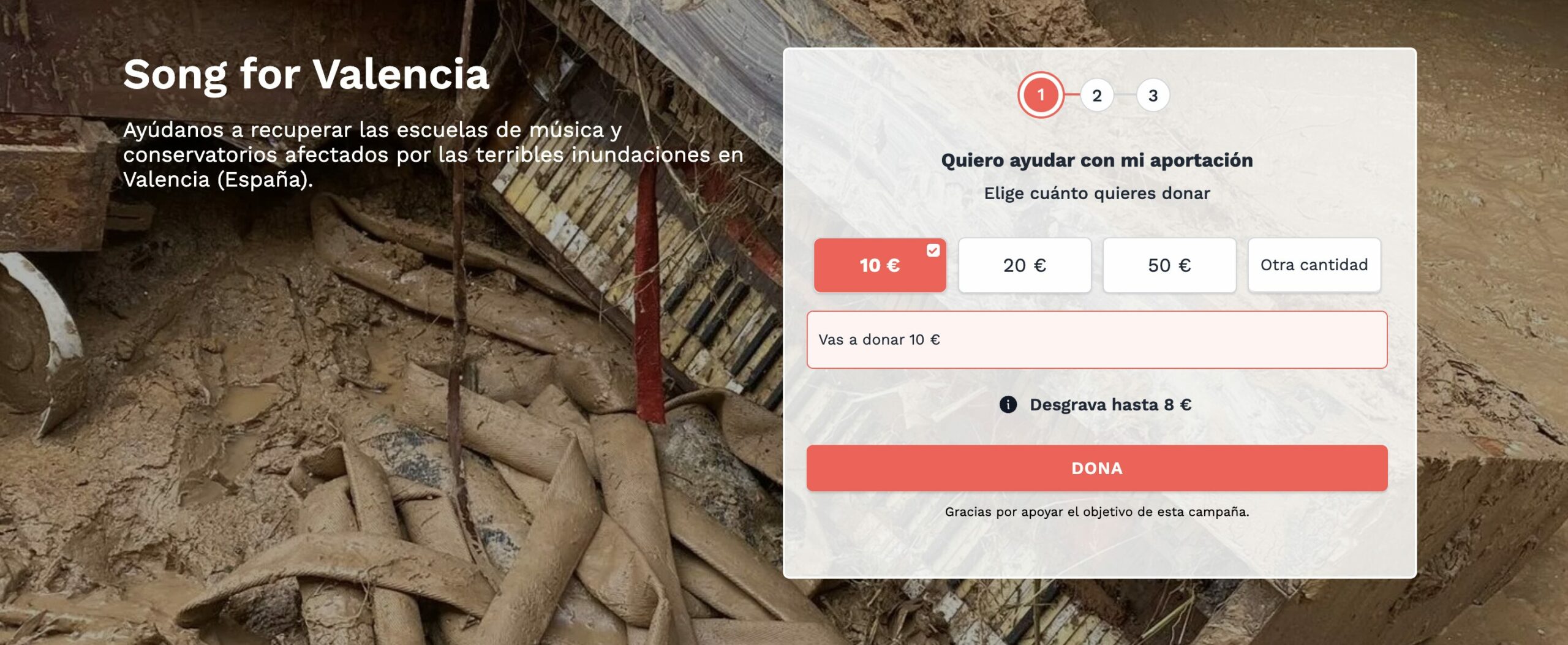 Campana solidaria Songforvalencia scaled