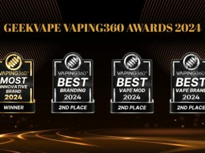 Geekvape gana a lo grande en los Premios Anuales 2024 de Vaping360