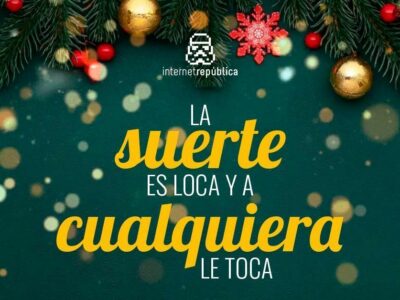Internet República analiza las probabilidades de la Lotería de Navidad con una infografía interactiva