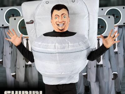 Rubies presenta los nuevos disfraces Skibidi Toilet, la nueva sensación de YouTube
