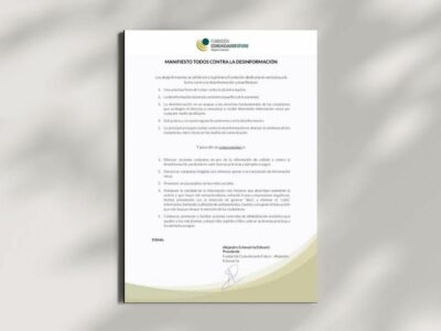 Nace el Primer Manifiesto contra la Desinformación