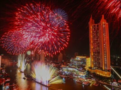 Lisa cautiva al mundo en la asombrosa cuenta atrás de Tailandia: la Amazing Thailand Countdown 2025