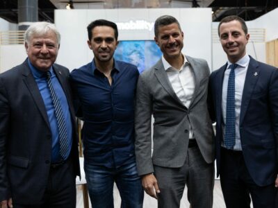Alberto Contador y OK Mobility presentan su equipo ciclista para la Mallorca 312 en FITUR