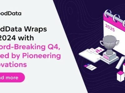 GoodData cierra 2024 con un cuarto trimestre récord, impulsado por innovaciones pioneras