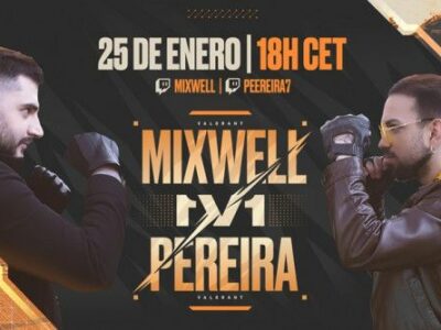 Los streamer Mixwell y Pereira celebrarán el lanzamiento de Tejo, el nuevo agente de VALORANT, con un enfrentamiento en directo