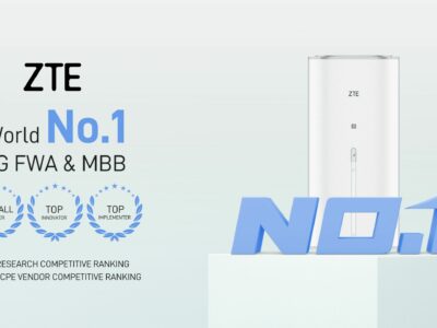 ZTE líder mundial en innovación e implantación de FWA 5G