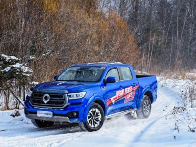 La familia GWM Hi4 Tech brilla en el Carnaval Off-Road sobre hielo y nieve
