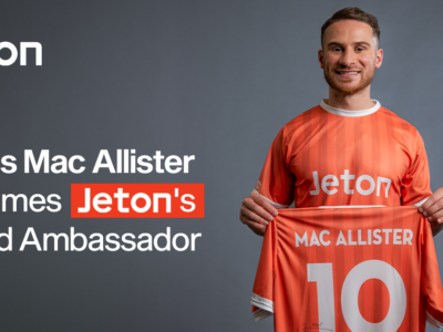 Alexis Mc Allister es anunciado como el último embajador de la marca Jeton