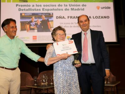 La torrelagunera Francisca Lozano, de 94 años, premio a los valores cooperativos