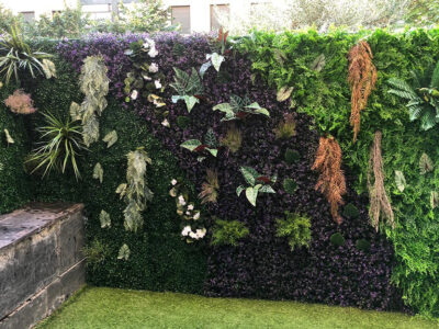 Tipos de jardines verticales: de lo artificial a lo natural
