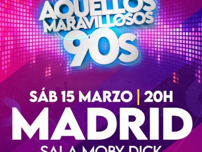 Vuelve la magia de los 90, la sala Moby Dick celebra una noche retro de nostalgia y temazos