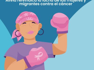 Alivia reivindica la lucha de las mujeres y migrantes contra el cáncer