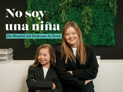 Caterina Moretti insta a las empresas a apostar por el talento de las personas con síndrome de Down, en la campaña de la Fundación Adecco