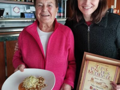 Julia Medrano vuelve a reinar en el Concurso de Pinchos y Tapas Medievales de Almazán
