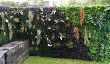 Tipos de jardines verticales: de lo artificial a lo natural