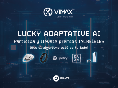 Lucky Adaptative AI de PRATS, inteligencia artificial para premiar la fidelidad de los ópticos a VIMAX ADAPTATIVE