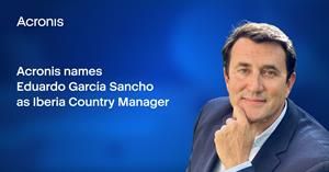 Acronis nombra a Eduardo García Sancho como Country Manager para Iberia