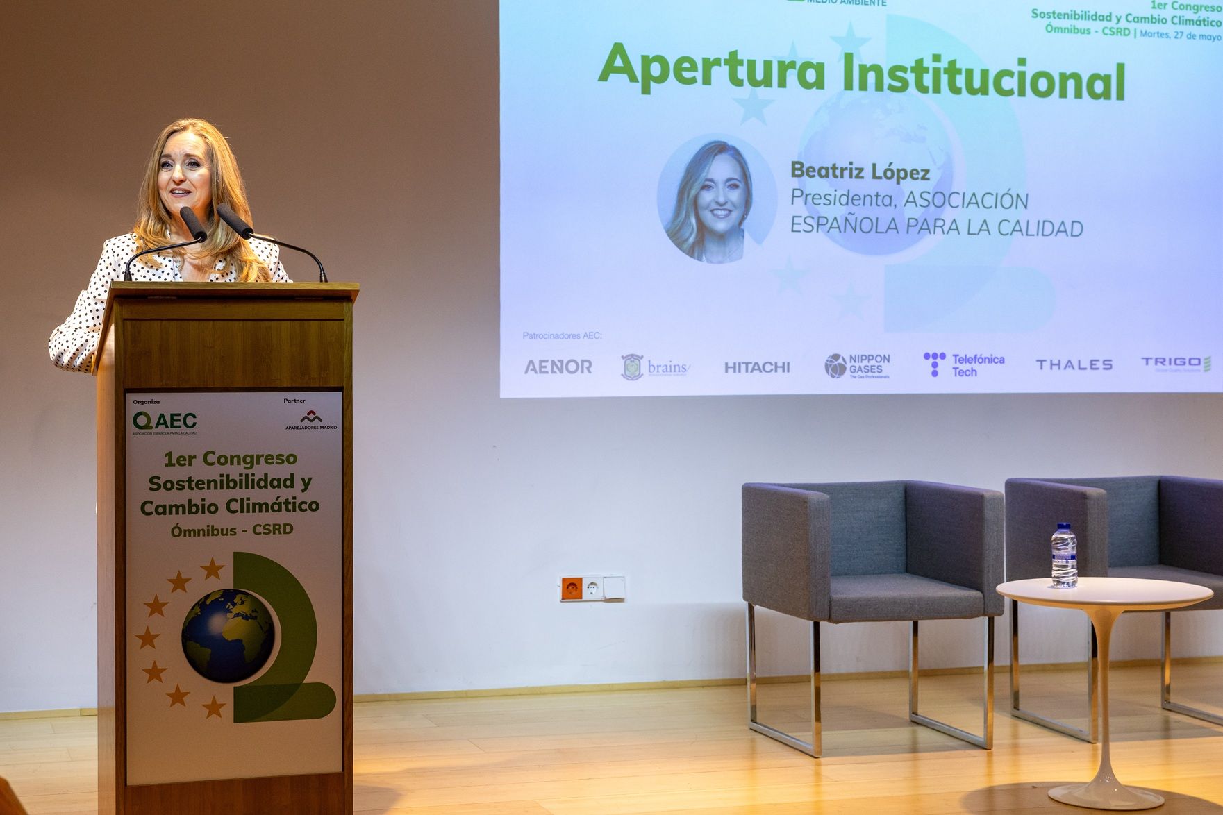 CongresoAEC sotenibilidad BeatrizLopez