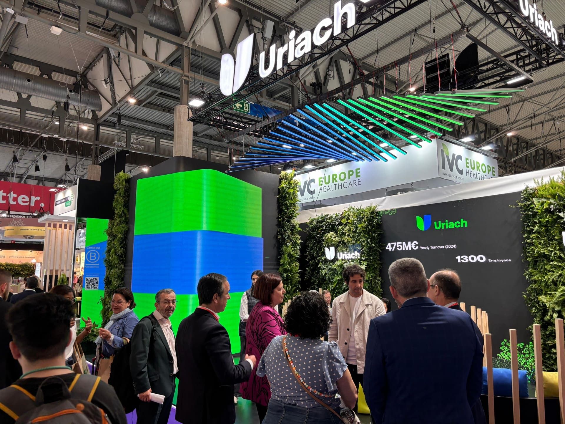 Estand Uriach en Vitafoods 2025