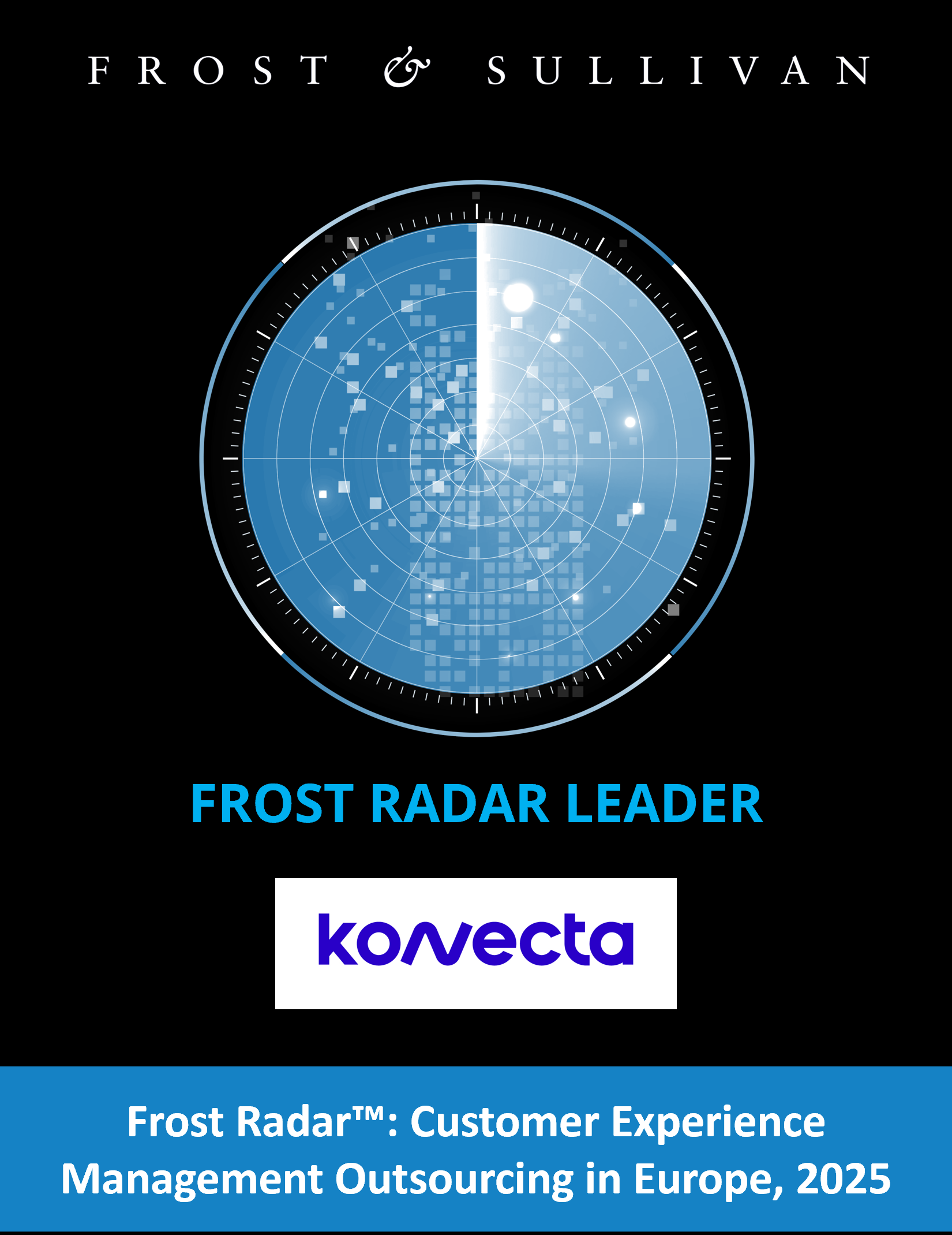 Sello Frost Radar Konecta Europa