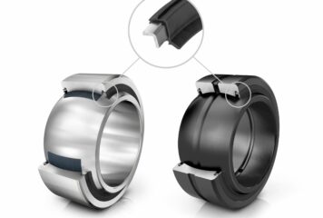 Schaeffler presenta casquillos de fricción respetuosos con el medio ambiente y duraderos: libres de mantenimiento para ejes de rueda y articulaciones de chasis en maquinaria para la construcción
