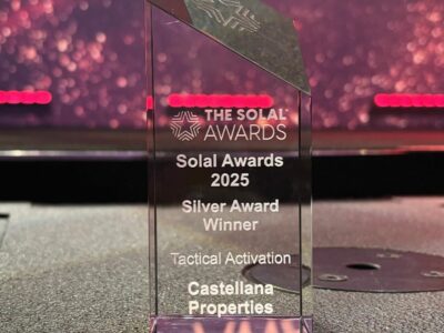 Castellana Properties premiada en los Solal Awards 2025 en la categoría Tactical Activation por ‘La Fábrica de Chocolate’