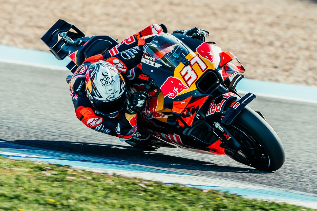 687110 Pedro Acosta Red Bull KTM MotoGP RC16 Circuito de Jerez Angel Nieto ESP 26 04 2025 11 5th Rnd MotoGP 2025 Jerez ESP