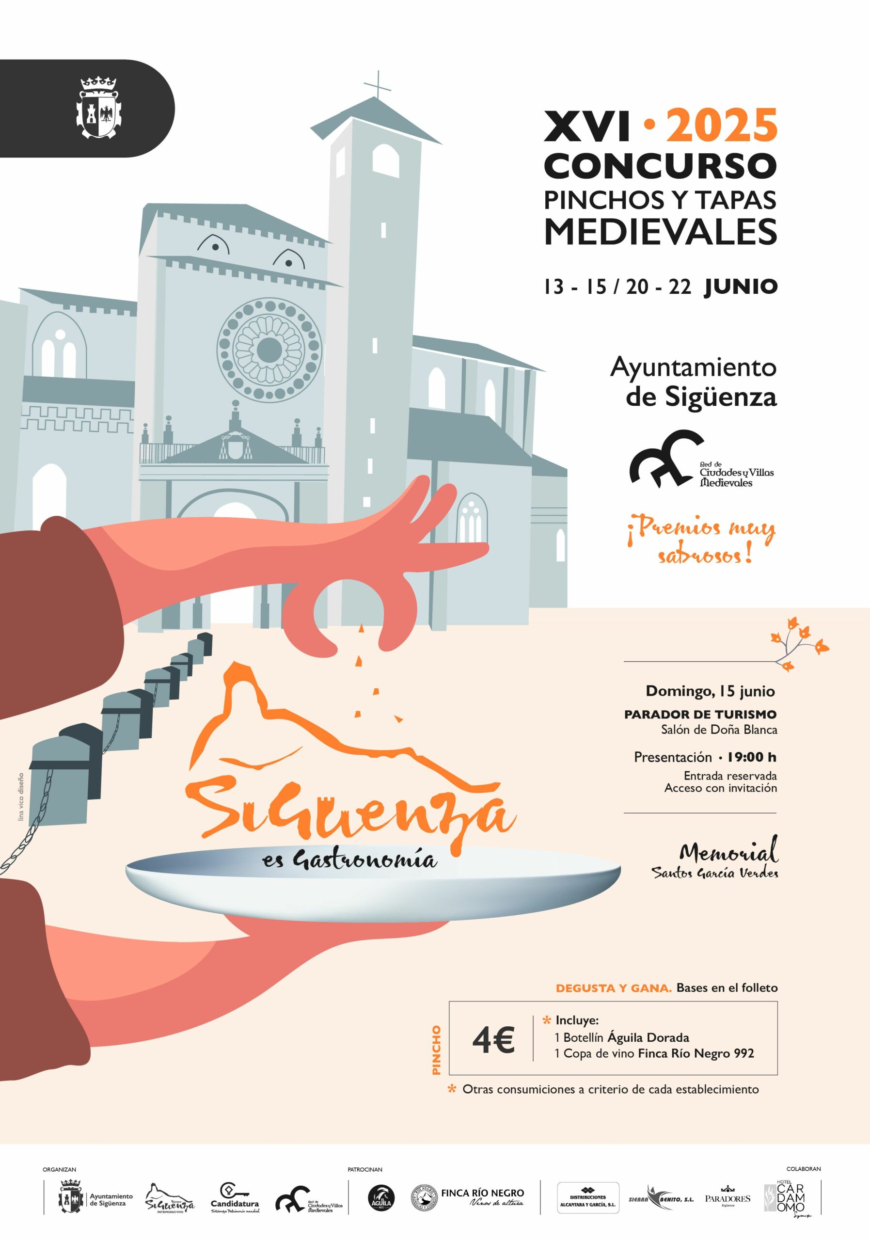 Cartel Pincho Medieval 2025 scaled