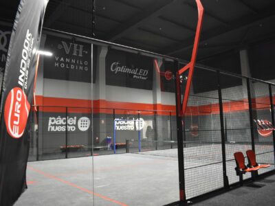 Euroindoor Alcorcón presenta la exclusiva pista ‘El Lobo’ de Juan Lebrón, una nueva era para el Pádel