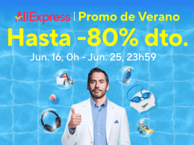 AliExpress lanza su Promo de Verano con descuentos de hasta el 80% para las vacaciones