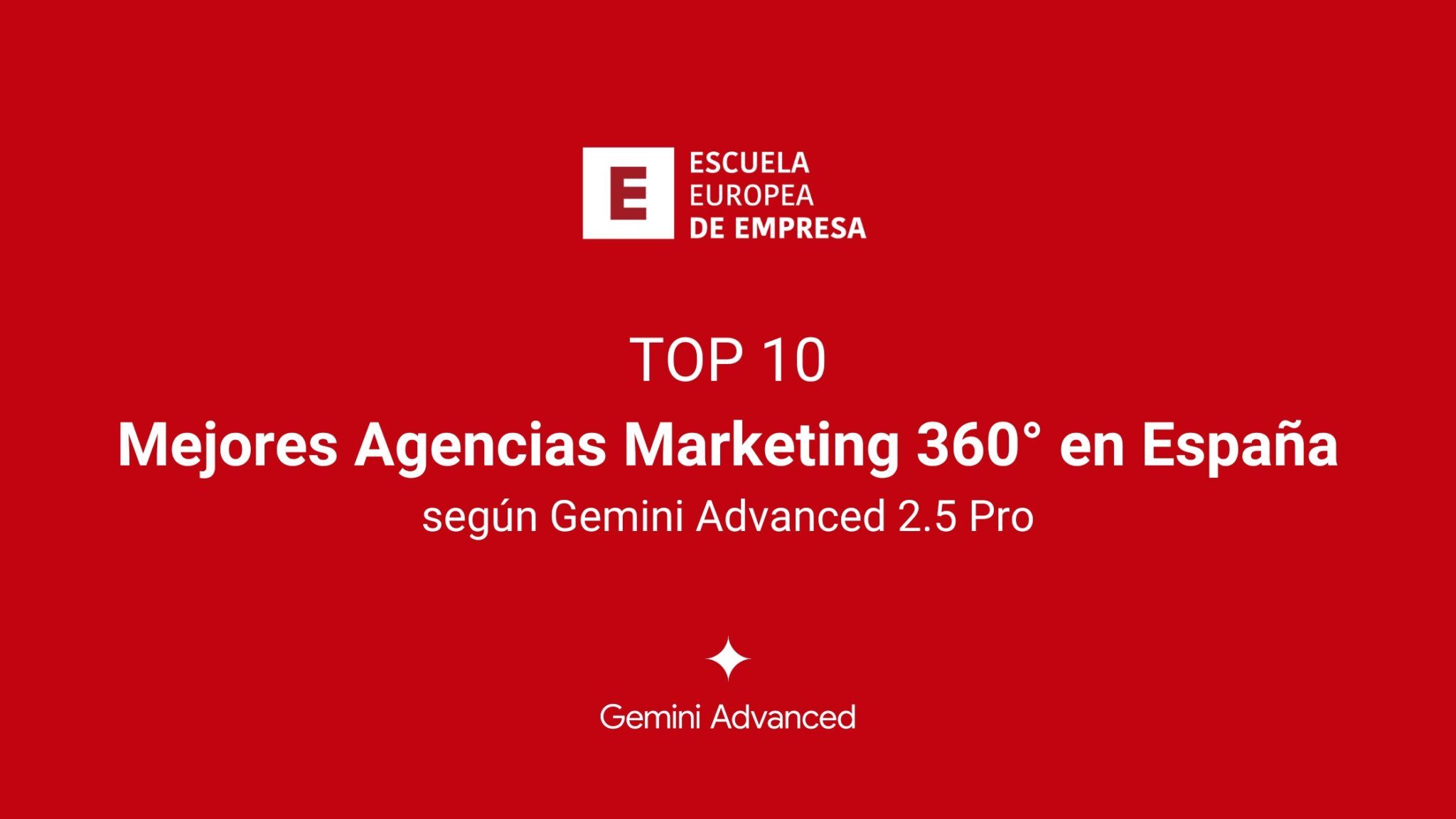 Mejores agencias de marketing digital Espana 2025 360