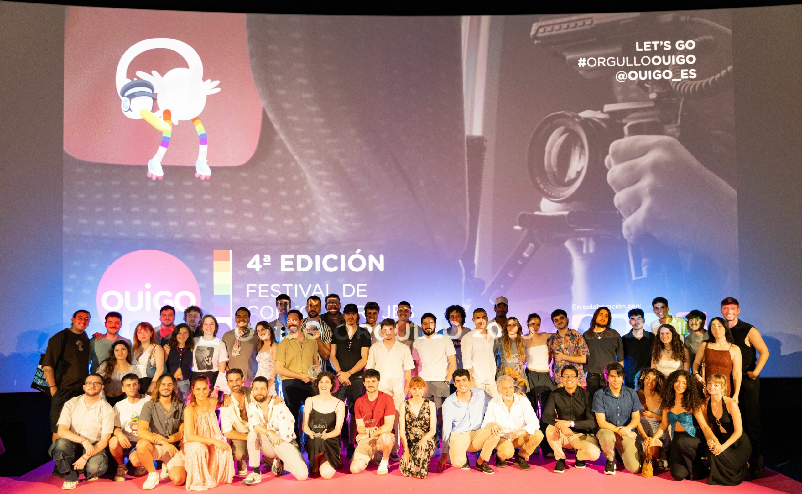Participantes del Festival de Cortometrajes OUIGO Orgullo 2025 scaled