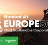 Schneider Electric reconocida como la empresa más Sostenible de Europa por Corporate Knights
