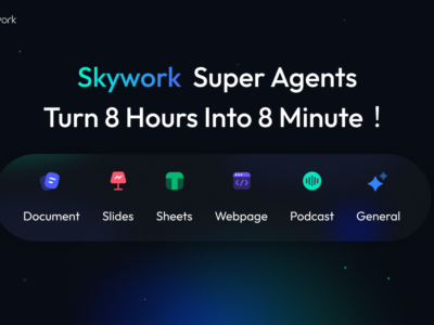 Skywork.ai presenta los primeros agentes del mundo impulsados por Deep Research para la productividad empresarial