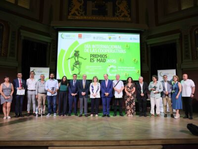 Las cooperativas madrileñas celebran su fuerza transformadora en los Premios ES_MAD 2025