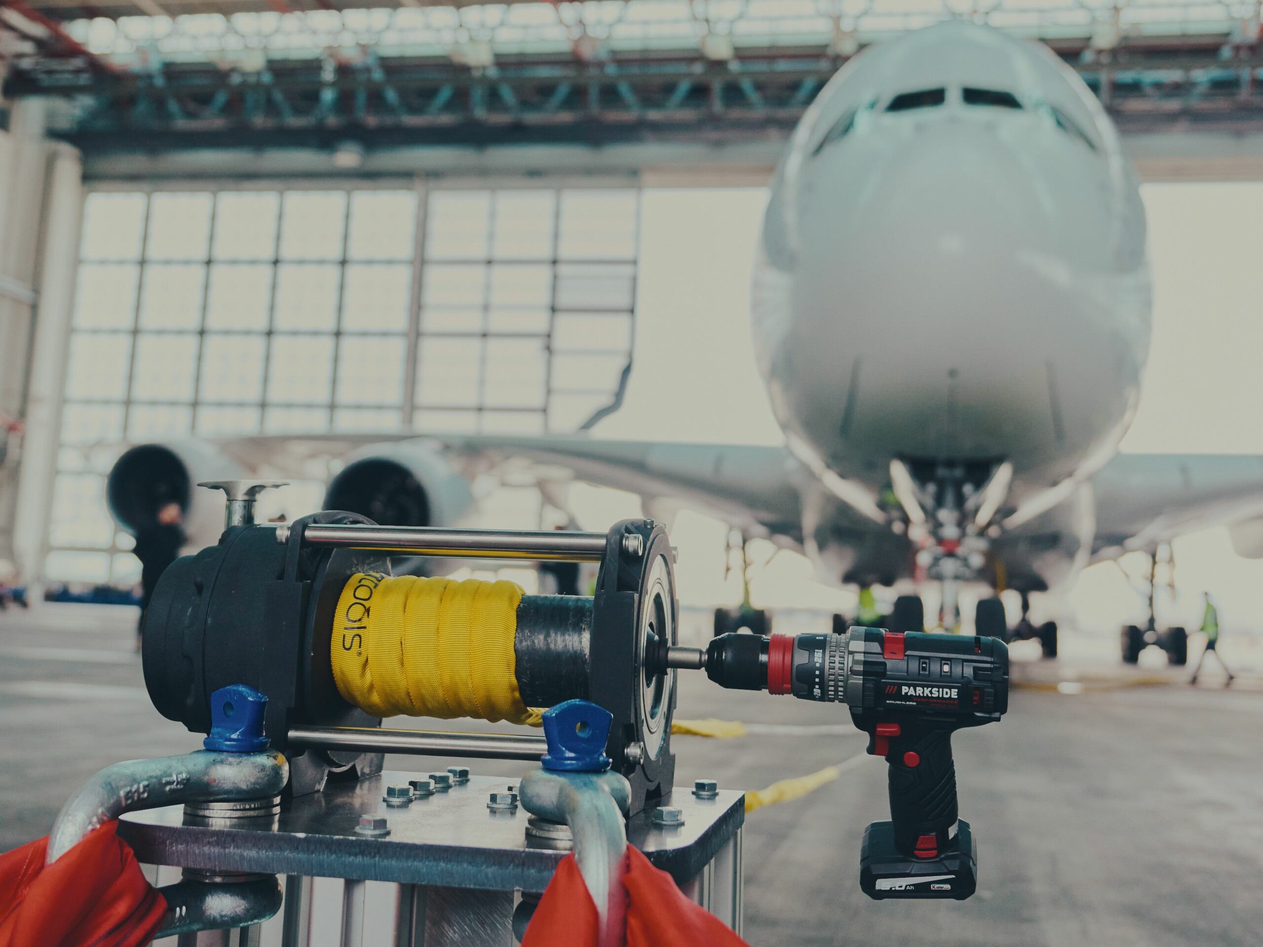 4 final setup with drill winch and A380 closeup scaled