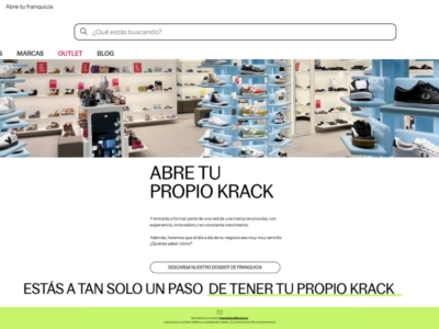 Krack lanza una ronda exclusiva para nuevos franquiciados: crear una tienda con una de las marcas más deseadas del mercado