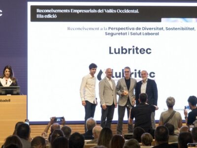 Lubritec recibe el Premio Pimec 2025 por su apuesta por la sostenibilidad e innovación industrial