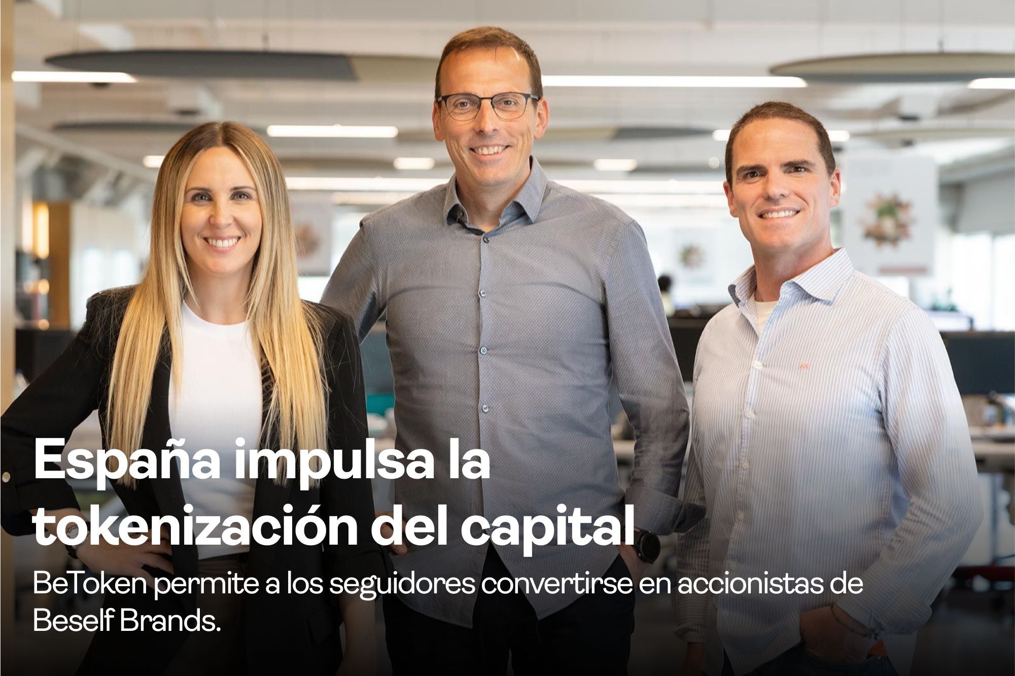 Beself Brands hace historia 260000 invertidos en las primeras 8 horas de BeToken 1